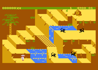 Congo Bongo atari screenshot