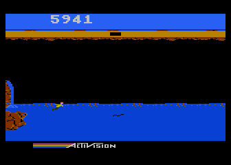 Pitfall II: Lost Caverns atari screenshot