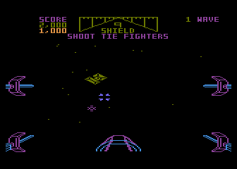 Star Wars: The Arcade Game atari screenshot