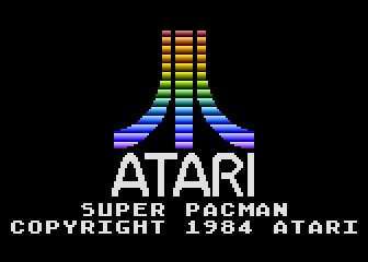 Super Pac-Man atari screenshot