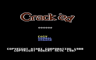 Crack'ed atari screenshot