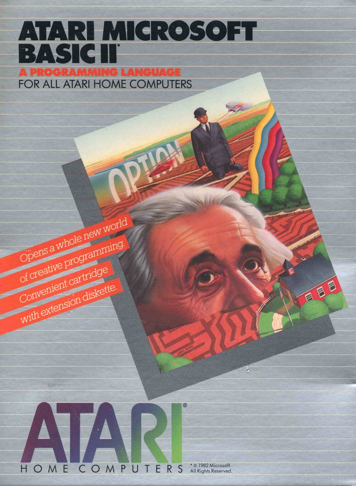 Microsoft Basic II Manual New 800/XL/XE Atari 