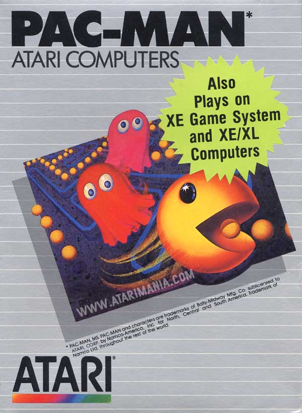 Re: Pac-Man - Atari 400/800 version.