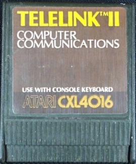 Atari 400 800 XL XE Telelink II : scans, dump, download
