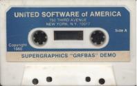 3-D Supergraphics Atari tape scan
