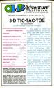 3-D Tic-Tac-Toe Atari tape scan