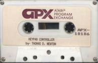 Keypad Controller Atari tape scan