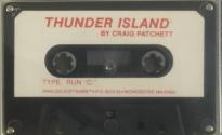 Thunder Island Atari tape scan