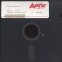 Antic magazine disk August 1985, Vol. 4, No. 4 Atari disk scan