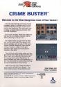 Crime Buster Atari cartridge scan