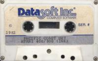 Pacific Coast Highway Atari tape scan