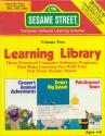 Sesame Street Learning Library Atari disk scan