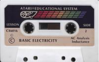 Talk & Teach - Basic Electricity Atari disk scan