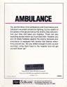 Ambulance Atari tape scan