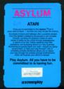 Asylum Atari tape scan