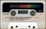 Atari 400 Demonstration Kit Atari tape scan