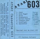 Atari Cassette 603 Atari tape scan