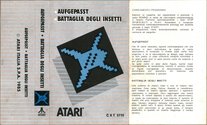 Aufgepasst / Battaglia degli Insetti Atari tape scan