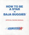 Baja Buggies Atari instructions