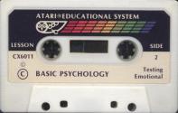 Talk & Teach - Basic Psychology Atari tape scan
