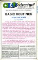 BASIC Routines Atari disk scan