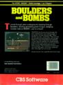 Boulders and Bombs Atari cartridge scan