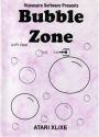 Bubble Zone Atari disk scan