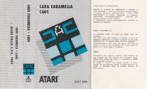 Cara Caramella / Caos Atari tape scan