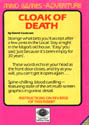 Cloak of Death Atari tape scan
