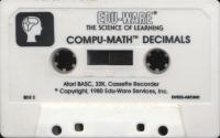 Compu-Math Decimals Atari tape scan