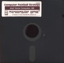Computer Football Strategy Atari disk scan