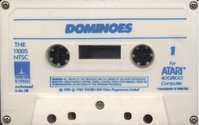 Cribbage / Dominoes Atari tape scan