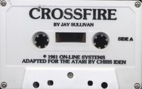 Crossfire Atari tape scan