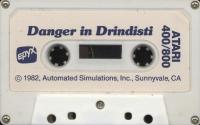 Dunjonquest - Danger in Drindisti Atari tape scan