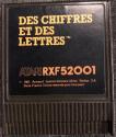 Chiffres et des Lettres (Des) Atari cartridge scan
