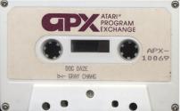 Dog Daze Atari tape scan