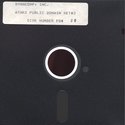 Dynacomp Public Domain PD #20 Atari disk scan