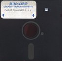 Dynacomp Public Domain PD # 22 Atari disk scan