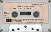 Eagle Landing Atari tape scan