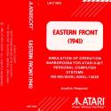 Eastern Front (1941) Atari tape scan