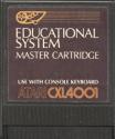 Educational System Master Cartridge Atari cartridge scan