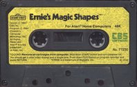 Ernie's Magic Shapes Atari tape scan