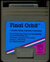 Final Orbit Atari cartridge scan
