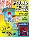 Four Great Games Volume 1 Atari tape scan