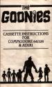 Goonies (The) Atari instructions