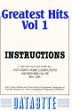 Greatest Hits - Volume 1 Atari instructions