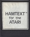 Hamtext Atari cartridge scan