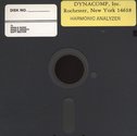 Harmonic Analyzer Atari disk scan