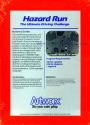 Hazard Run Atari tape scan