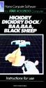 Hickory Dickory Dock / Baa, Baa, Black Sheep Atari instructions